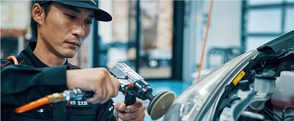 オートバックス ヘッドライトコーティング