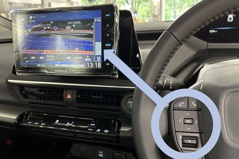 AVN-R9W ちかっ 美品 カーナビ 7インチ プリウス